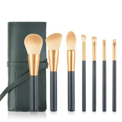 China Soft Synthetic Beauty 7pcs Kit Makeup Brushes Sets Tools Cheap Classic Brush Women Environmental Protection Makeup Hair Cosmetic for sale