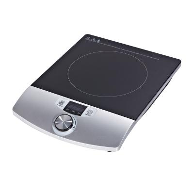 China Household Heat Temp Timer Feature 2000W Induction Cooktop Hot Selling Cheap Tabletop Glass Alone for sale