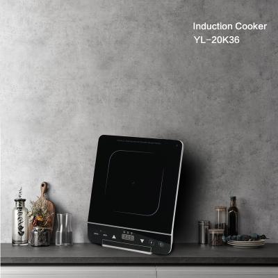 China Household Hot Sale 120/220/240V Touch Control 1800W 2000W 4 Led Display Electric Cooker Beveled Induction Cookers Portable Household for sale