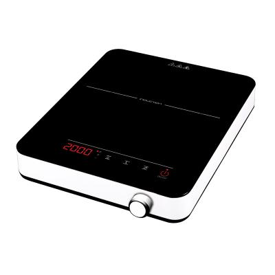 China Household Household 2000W 4 Button Digital Led Display Induction Cooktop PCB Single Touch Control And Induction for sale