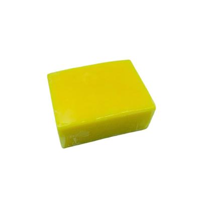 China Caramel Deprived Skin Logo Brown Skin Clarifying Soap Cocoa Base Cleansing Glowing Soap for sale