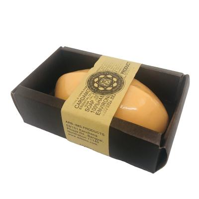 China Basic Cleansing Handmade Skin Whitening Soap Bar Papaya Extract Soap for sale