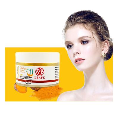 China High Quality Skin Revitalizer Turmeric Curcumin Face Cream Anti-acne Products Skin Beauty Whitening Face Cream for sale