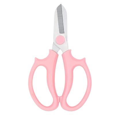 China Multi-Purpose Cutting 6.5 Inch Garden Bonsai Flower Florist Secateurs Pruners Pruning Shear Floral Scissor for sale