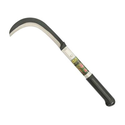 China Farming Garden agricultural steel cutting rice mowing aluminum handle chopping hand sickle for sale