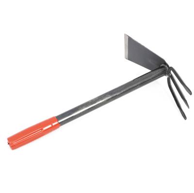 China GARDENING TOOLS Gardening hand rake Hoe China manufacturer carbon steel mini hand rake gardening tools for sale