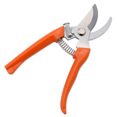 China Anti-Slip Grip China stainless steel garden bonsai bypass hand bypass pruner fruit tijeras de podar for sale