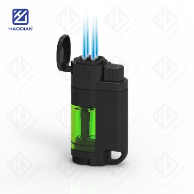 China Factory direct four flame multi-function cheap four flame cigarette lighter for sale