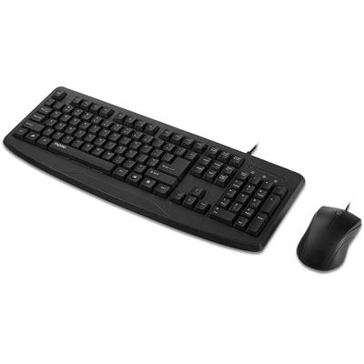 China RAPOO Mini Mechanical Keyboard and Mouse Set Gaming Keyboard and Mouse Wired Combo Gaming Keyboards for sale