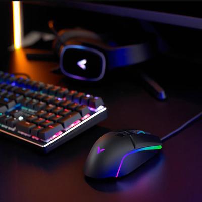 China RAPOO V300 Mini Mechanical Keyboard and Mouse Set Gaming Keyboard and Mouse Wired Combo Gaming Keyboards for sale