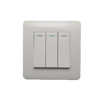 China Top Quality New Products Light Touch Switch Modular Electric Wall 3 Gang 2 Popular Residential / Multipurpose 2 Way for sale