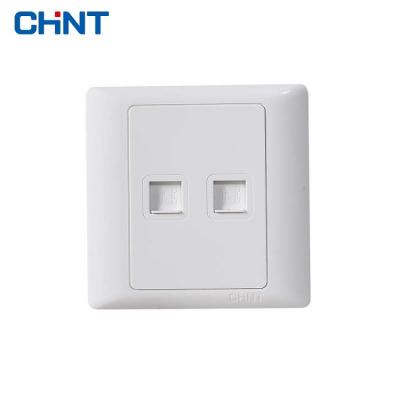 China Durable Chint 2 Band 4 Core Telephone Cable Hotel Residential / Multipurpose Eco-Friendly Electrical Socket Wall Outlet for sale