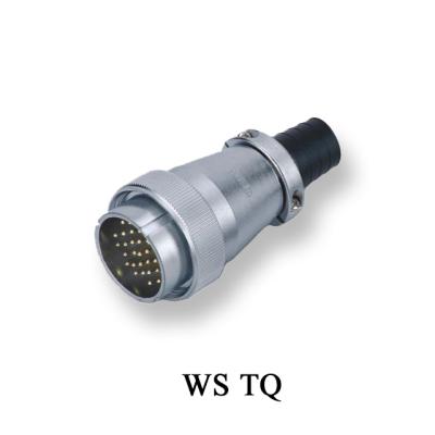 China Industrial Threaded WS28 Power 2\3\4\7\10\12\16\17\20\24 Pin Whole Metal Weipu TQ/Z Connector Socket Inlet Aviation Indoor Sockets for sale