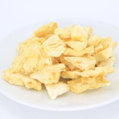 China Dry Health Food Freeze Dried Pineapple Chips Bulk Dried Pineapple Slices for sale