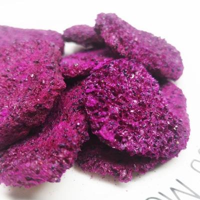 China Hot Selling Dry Bulk Dried Freeze Dragon Fruit Chips Snacks Dried Fruits for sale