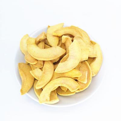 China TJTTN Healthy Snack Dry Crunchy Taste Freeze Dried Yellow Peaches Slice for sale