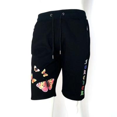 China Anti-Wrinkle Womens Elastic Waist Casual Shorts Males Shorts Love And Roses Shorts for sale