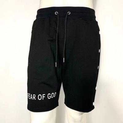 China custom Anti-wrinkle logo athletifc shorts basics high quality pants unisex cotton shorts for sale