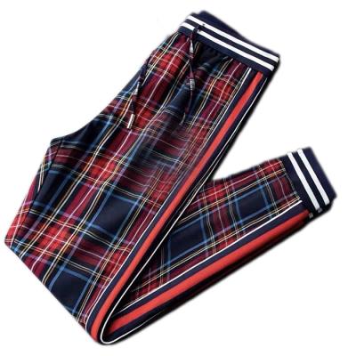 China Wholesale New Spring Anti-wrinkle Spring Harem Plaid Pants Men Slim Fit Jogger Pants For Man Jogger Pants for sale