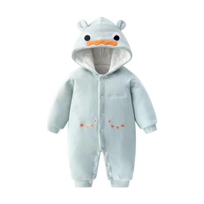 China 2021 New Baby Boy Winter Thick Padded 100% Cotton Coat Pure Cotton One Piece for sale