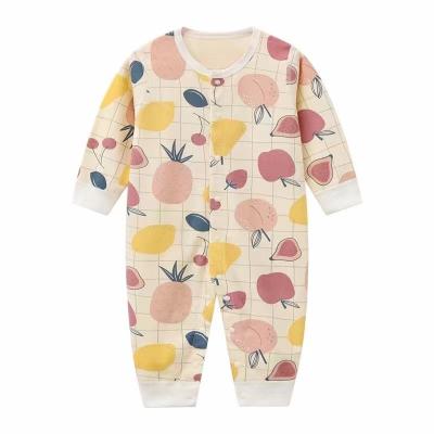 China Wholesale 100% Cotton Baby Pants Newborn Medium Climbing Clothes 100% Cotton Clothing Spring And Autumn Long Sleeve for sale