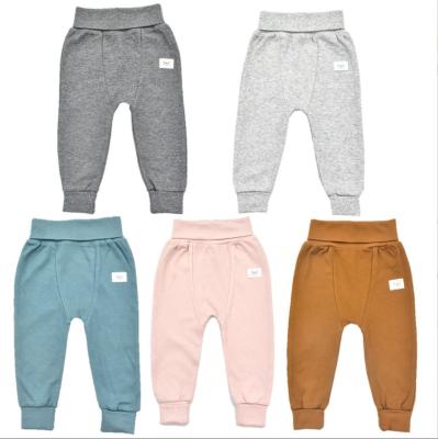 China Anti-pilling pants foreign trade waist and belly protection spring and Ba newborn 0-2 years old men and women autumn and winter baby pants for sale