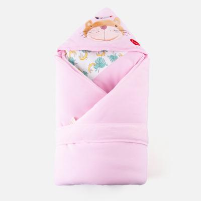 China Pure Cotton Baby Blanket Newborn Autumn and Winter Covering Skin-Friendly Newborn Deep Wrap Towel Comforter for sale