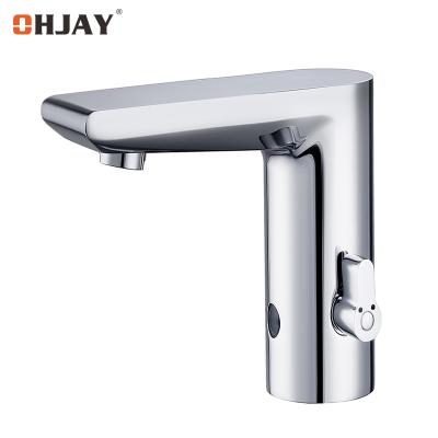 China Sense Faucets Touch Free Stainless Steel Automatic Sensor Basin Taps Touch Automatic Sensor Faucet for sale