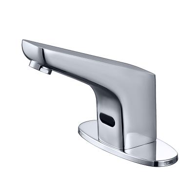 China Modern Metered Bathroom Automatic Sink Faucet Basin Faucet Faucets Sensor Faucet With Sensor Basin Mixer for sale