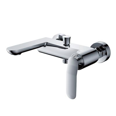 China Without Slide Bar Modern Wholesale In-Wall Shower Faucet Exposed Shower Faucet Shower Accessories Faucet for sale