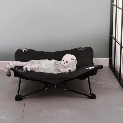 China Breathable Elevated Pet Dog Bed Indoor Outdoor Folding Pet Camping Raised Sleeping Nest For Small Medium Large Dogs Pet Supplies for sale