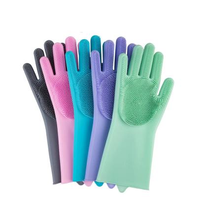 China Stocked Dog Cat Bathing Shampoo Brush Pet Glove Cat glove Pet Grooming Glove For Cats Dogs for sale