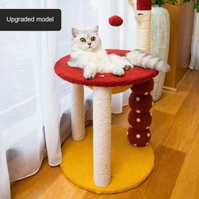 China Stocked Luxury Observation Tower Cat Tree Wall-mounted Cat Climbing Frame Cat Climbing Shelf for sale