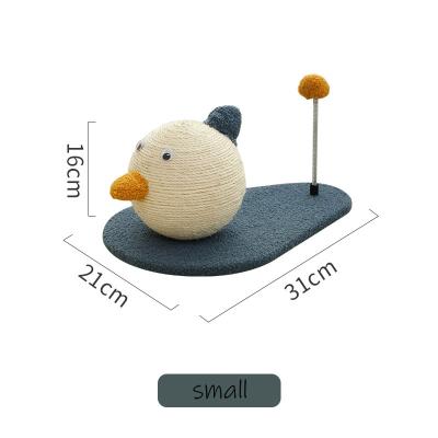 China Stocked Popular Pet Cat Toy Solid Wood Cat Scratching Ball Durable Sisal Rope Ball Climbing Claw Grinding Toy Cat Dropshipping for sale