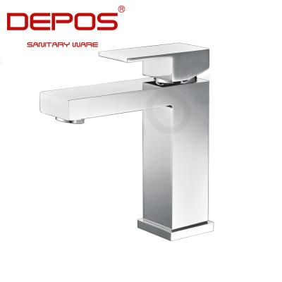 China Contemporary High Quality Bathroom Mixer Deck Mounted Ceramic Brass Single Handle Basin Faucet DP6601 for sale