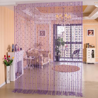 China Sheer Ceiling Hanging Crystal Glass Bead Curtain For Wedding Decoration for sale