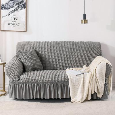 China Durable High Quality Stretch Sofa Covers Elastic Polyester Sofa Cover Sofa Cover Porcelain for sale