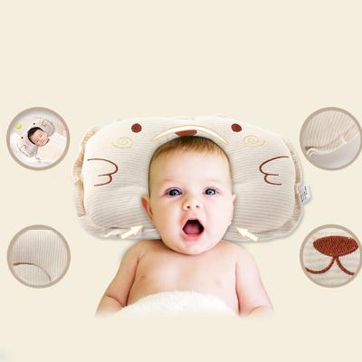 China Sustainable Positioner Prevent Baby Flat Head Cushion, Newborn Toddler Sleeping Baby Anti-Roll Pillow for sale