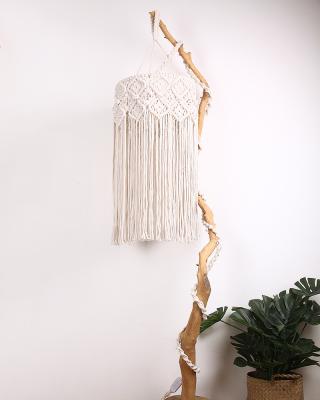 China Lighting Blanket Macrame Tassel Hanging Lamp Shade for sale