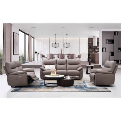 China (Size) China Good Quality Wholesale Adjustable Living Room Sofa Multifunctional Genuine Leather Couch for sale