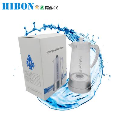 China Household Korea Tech Hydrogen Rich Water Filter Active Ionizer Hydrogen Rich Water Pitcher for sale