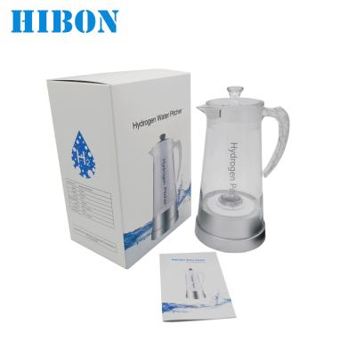 China Hotel HIBON Maker Rich Hydrogen Water Generator Hydrogen Water Pitcher for sale