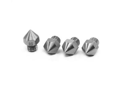 China Premium Tungsten Carbide Nozzle 3D Printer Nozzle For Plastics Industry / Aerospace for sale