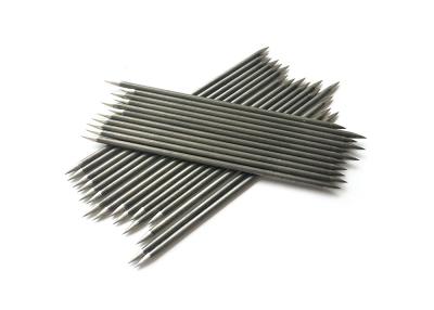 China K20 Ultrafine Tungsten Carbide Probe Pins , Tungsten Needle For Medical Probe Device for sale