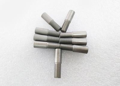 China Screw Assembling Custom Tungsten Carbide Round Bar With Shank End G30 for sale