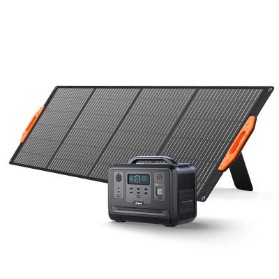 China solar panel system solar generator set for home portable power station with 166*83mm solar panel for sale