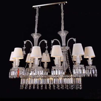 China Not Dimmable High Quality Traditional Crystal Chandelier Living Room Light Crystal Chandeliers Modern Hanging Pendant Lights for sale