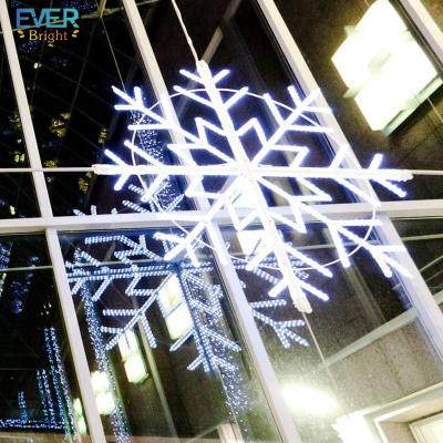 China Commercial Christmas Use Led String Light 2d Snowflake Pattern, Outdoor Christmas Led Garden Lights, Outdoor Led Lights For Christmas for sale