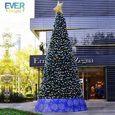 China Outdoor Holiday Decoration Led Pattern 3d Cone Giant Artificial Christmas Tree for sale