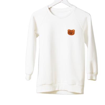 China Wholesale price beautiful and stylish children's white sweater breathable for garment industry for sale